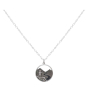 Sterling Silver 18 Inch Hiking Girl Necklace Front View