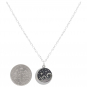 Sterling Silver Starry Night Wave Necklace
