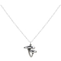 Sterling Silver Chanterelle Mushroom Pendant Necklace