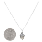 Sterling Silver Acorn Necklace with Dime