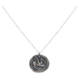 Sterling Silver Ancient Pegasus Coin Necklace Front View