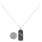 Sterling Silver Barn Owl Necklace with Dime