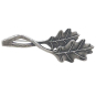 Sterling Silver Oak Leaf Brooch Front View