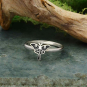 Sterling Silver Luna Moth Ring