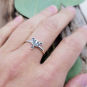 Sterling Silver Luna Moth Ring