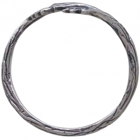 Sterling Silver Adjustable Leaf Ring