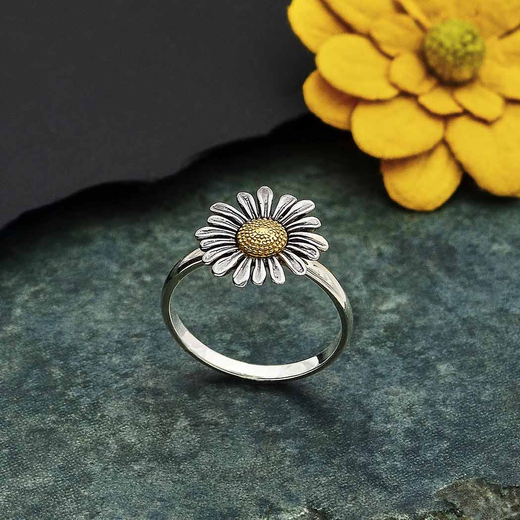 Daisy on sale ring silver