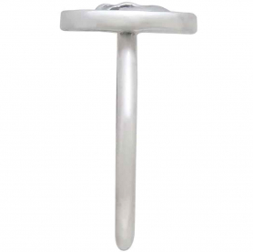 Sterling Silver Shadow Box Skull Ring