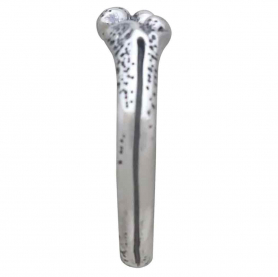 Sterling Silver Adjustable Bone Ring