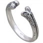 Sterling Silver Adjustable Bone Ring