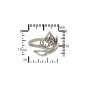 Sterling Silver Adjustable Ring - Openwork Lotus and Om