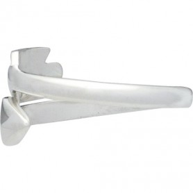 Sterling Silver Adjustable Ring - Arrow Ring