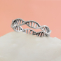 Sterling Silver DNA Ring