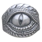 Sterling Silver Dragon Eye Ring - front