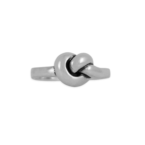 Nina Designs Sterling Silver Overhand Knot Ring