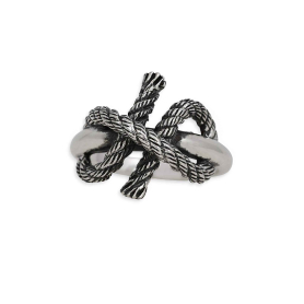 Sterling Silver Clove Hitch Ring