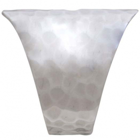 Sterling Silver Adjustable Hammered Shield Ring