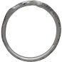 Sterling Silver Adjustable Antler Ring