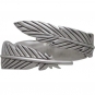 Sterling Silver Adjustable Feather Ring