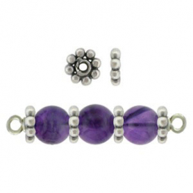 Sexy Sparkles 10 Silicone Stopper Bead Spacer Charm or