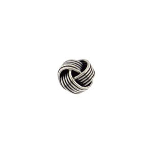 Sterling Silver Bead - Knot Spacer 5x4mm