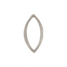 Sterling Silver Marquis Link 7x15mm