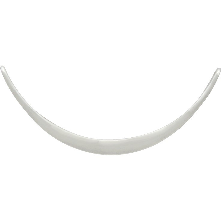 Jewelry Supplies - Crescent Link Festoon with Holes 11x31mm