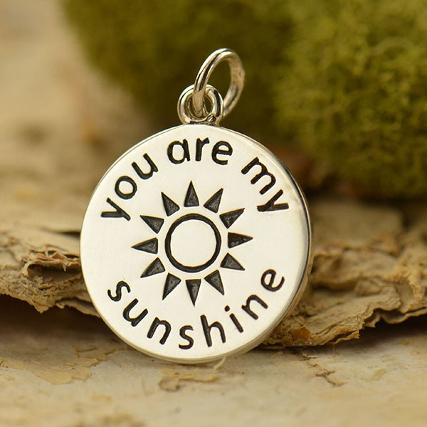 You Are My Sunshine Engraved Necklace Romantic Sunflower Jewelry Women  Fashion | eBay