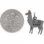 Sterling Silver Llama Charm 17x14mm