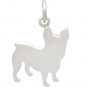 Sterling Silver French Bulldog Dog Charm 19x12mm