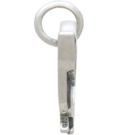 Sterling Silver Corgi Dog Charm 14x16mm