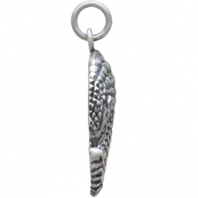 Sterling Silver Pangolin Charm 24x19mm