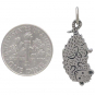 Sterling Silver Possum Charm 27x11mm