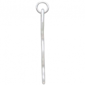 Sterling Silver Openwork Squiggle Link 32x7mm