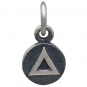 Sterling Silver Fire Element Coin Charm