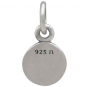 Sterling Silver Fire Element Coin Charm