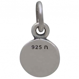 Sterling Silver Mini Sun Coin Charm