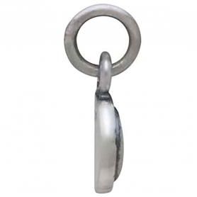 Sterling Silver Mini Moon and Star Coin Charm