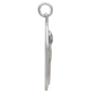 Sterling Silver Harbor Seal Pendant Side View