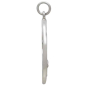 Sterling Silver Marlin Pendant Side View