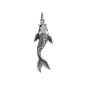 Nina Designs Sterling Silver Single Koi Charm 34x11mm