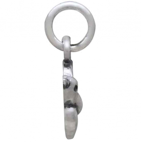 Sterling Silver Swallow Charm Left Side 14x11mm