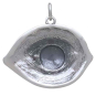 Sterling Silver Dragon Eye Pendant Back View