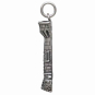 Sterling Silver Castle Tower Charm Side View