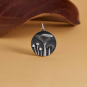 Nina Designs Sterling Silver Five Mushrooms Charm 24x18mm