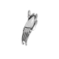 Nina Designs Sterling Silver Cuttlefish Charm 28x20mm