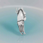 Sterling Silver Cuttlefish Charm 28x20mm