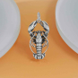 Sterling Silver Lobster Charm 27x12mm