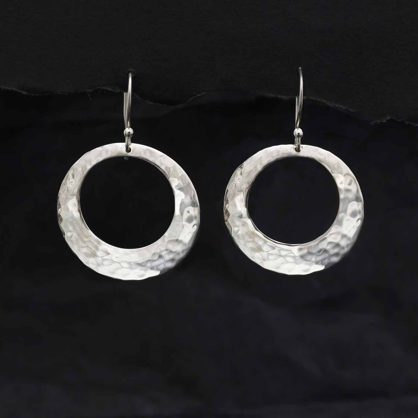 Sterling silver hammered fringe bars dangle earrings, stick earrings,  cascade earrings, sterling silver earrings, trendy earring