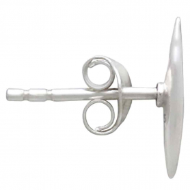 Sterling Silver Mini Pod Post Earrings